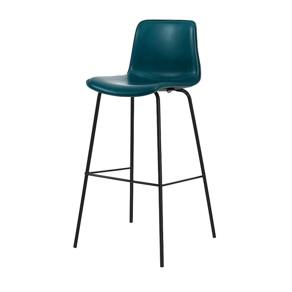 Barhocker aus Leder | Modell SIMONA